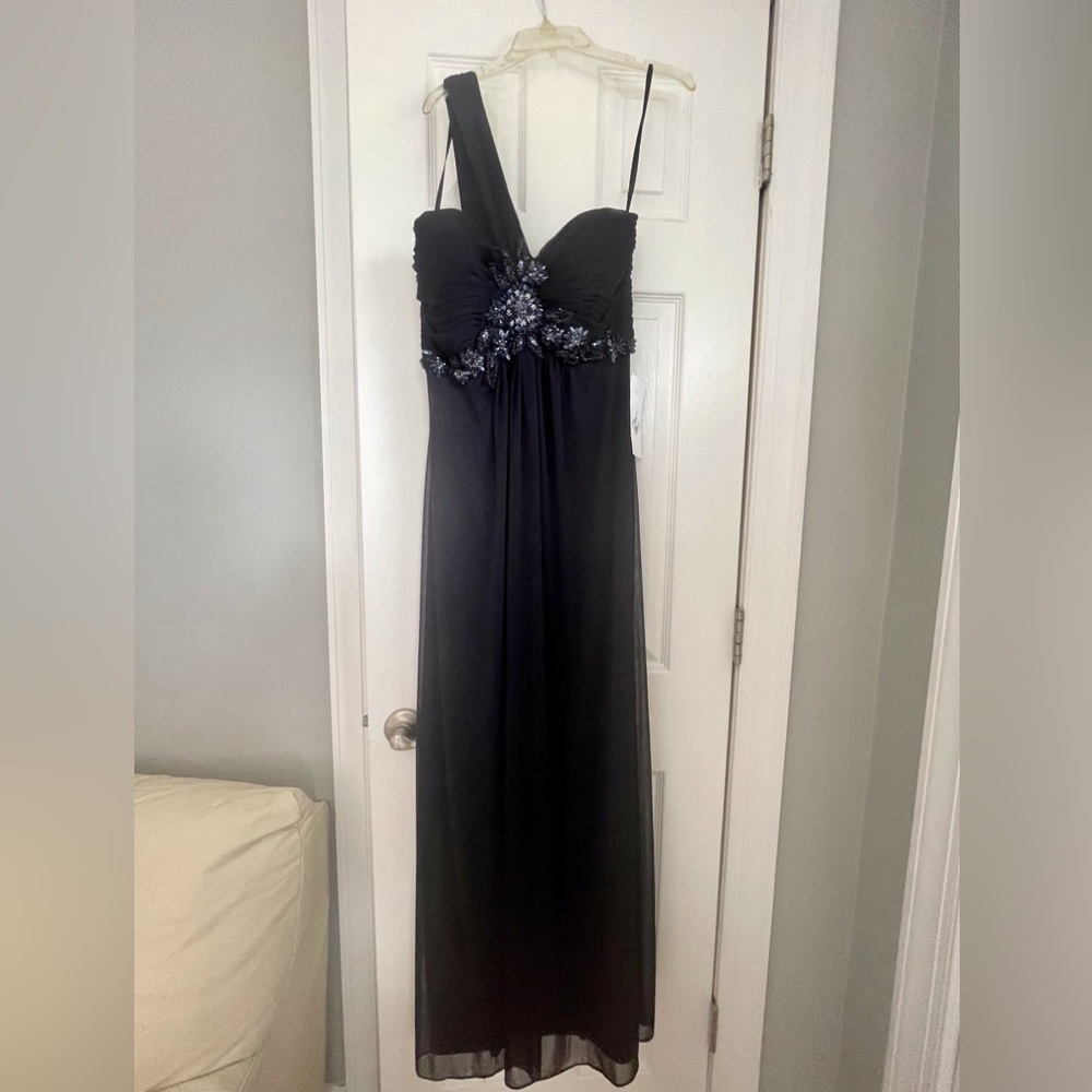 Prom Formal Opera Gown Dress Navy Size 8
